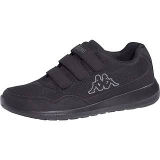 Sneakers zwart effen unisex bijzonder flexibel Sneaker Kappa 4056142663364