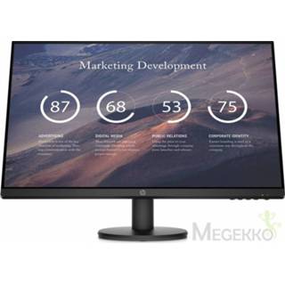 👉 Zwart HP P27v G4 68,6 cm (27 ) 1920 x 1080 Pixels Full HD LCD