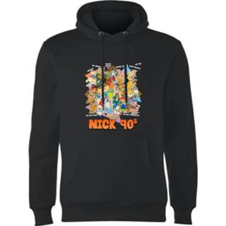 👉 Nickelodeon Nostalgia Hoodie - Zwart - S - Zwart