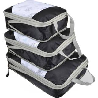 👉 3PCS Waterproof Packing Bags Outdoor Traveling Luggage Storage Bag Clothes