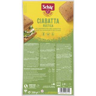 👉 Schar Ciabatta Rustica 8008698003152