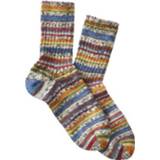 👉 Sokken Kleurrijk gestreepte uit bio-scheerwol, meerkleurig 45/46 4250241835459