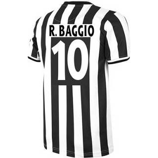 👉 Voetbalshirt polyester juventus Retro 1994-1995 + R. Baggio 10
