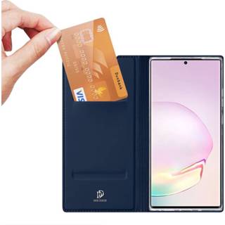 👉 Portemonnee bookwallet flip hoes blauw kunstleer Dux Ducis - pro serie slim wallet Samsung Galaxy Note 20 Ultra 9145425532918