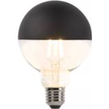 👉 Reflector zwart Qazqa Lamp LED 5W Filament Dimbaar 2700K 400LM
