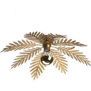 👉 Plafondlamp bruin goud I-Lumen Palm 8 bladen Ø 65 cm 8712771030514
