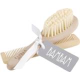 👉 Hout naturel BamBam Giftbag Brush & Comb 8711811069446