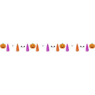 👉 Oranje karton junior geen taal halloween engels personage figuur Amscan decoratieslinger Friends 3 meter 194099012904