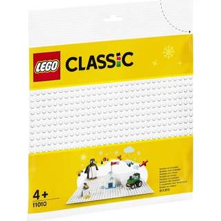 👉 Witte LEGO Classic - bouwplaat 11010 5702016616613