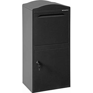 👉 Grijs pakketbrievenbussen Pakketbrievenbus Logixbox Frontbox Uni - 8718868434098