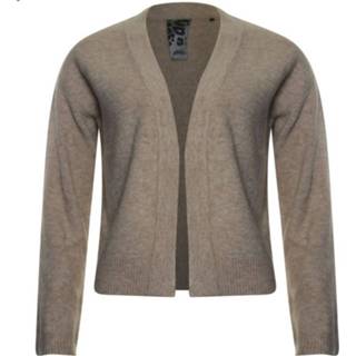 👉 Vrouwen beige Cardigan