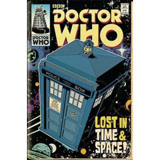 👉 Poster unisex Hoofdmateriaa Papier meerkleurig Doctor Who - Tardis Comic 5028486274697