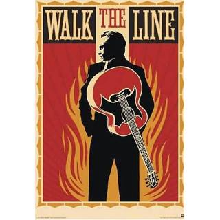 👉 Poster multicolor unisex Hoofdmateriaa Papier Cash, Johnny - Walk The Line 4035519490185