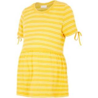 👉 Shirt mengweefsel positiekleding vrouwen geel Mamalicious Omstandigheden MLBROOK Banaan 5714506332149