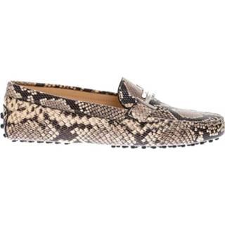 👉 Moccasins vrouwen zwart Doppia T with bar