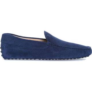 👉 Moccasins male blauw Pantofola - with smooth vamp