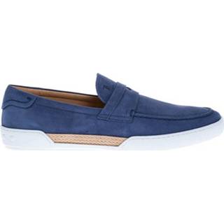 👉 Moccasins vrouwen blauw Riviera - with topstitched platform