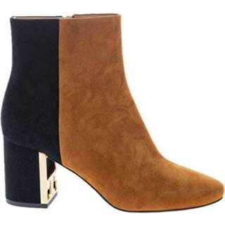 👉 Suede vrouwen bruin Gigi boots with round toe 70