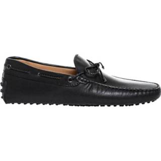 👉 Moccasins male zwart Soft with laces