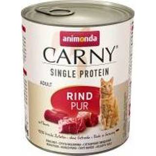 👉 6 x 800 g Animonda Carny Single Protein Adult Huhn pur Katze Nassfutter 4017721837439