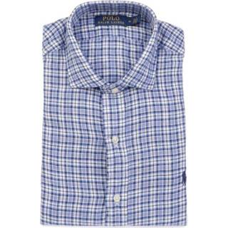 👉 S male blauw Camicia