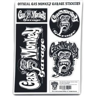 👉 Stickerset multicolor unisex Gas Monkey Garage - Sticker Stickersets 7333060111793