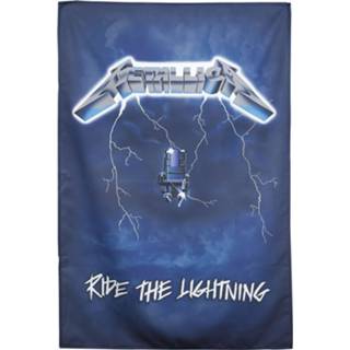 👉 Vlag unisex meerkleurig Metallica - Ride The Lightning 5055339746230