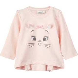 👉 Name it Girls Shirt met lange Barely mouwen roze