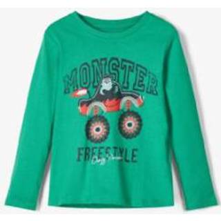 Shirt jongens groen Name it met lange mouwen Victor leprechaun 5714496539931