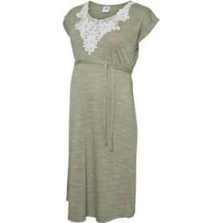👉 Mama licious Moederschapsjurk MLALICE Olie Groen