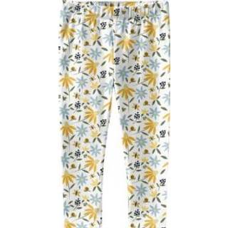 👉 Legging wit katoen mix babymode meisjes Name it Girls Leggings NMFVIVIAN B right White 5714508216126
