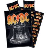 👉 Deurbel zwart geel unisex AC/DC - Hells Bells Beddengoed 5902689436369