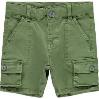 👉 Donkergroen katoen mix babymode jongens groen Name it Shorts Nmmbarry Twibatella vrachtloden green 5714500922247