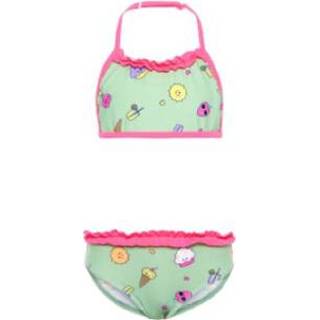 👉 Name it  Girl s Bikini Nmfzatcha Golf van de oceaan - Kleurrijk - Gr.110/116 - Meisjes