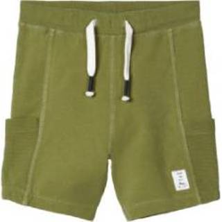 👉 Donkergroen katoen mix babymode jongens groen Name it Shorts NMMJAYTO Loden Green 5714513447539