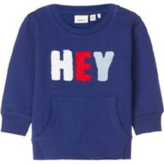 Sweatshirt blauw katoen mix pasgeborene jongens Name it NBMLEIF dephts 5713771454488