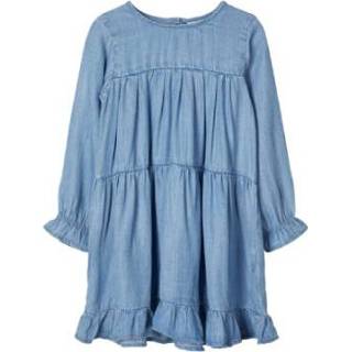 👉 Jurk blauw viscose babymode meisjes Name it Girls Nbfdeedee dream 5714499161368