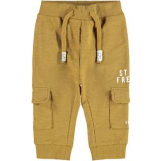 👉 Sweatpant katoen mix babymode jongens geel Name it Sweatpants NMMLAJAN Medaille Brons 5714911574660