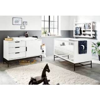 👉 Commode steel spaanplaat decoratie jongens wit Pinolino Bed en extra breed 4035769050382