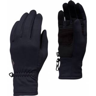 👉 Glove zwart m uniseks Black Diamond - Midweight Screentap Gloves Handschoenen maat M, 793661473237