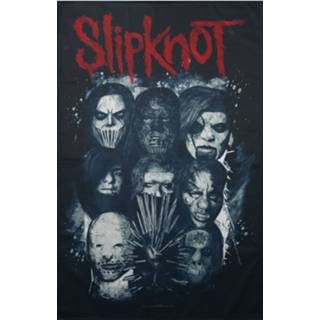 👉 Vlag unisex meerkleurig Slipknot - Masks 5055339798116