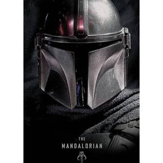 👉 Poster unisex Hoofdmateriaa Papier meerkleurig mannen Star Wars - The Mandalorian Dark Warrior 5050574345750
