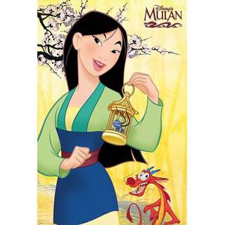 👉 Poster unisex Hoofdmateriaa Papier meerkleurig Mulan - Blossom 5050574346382