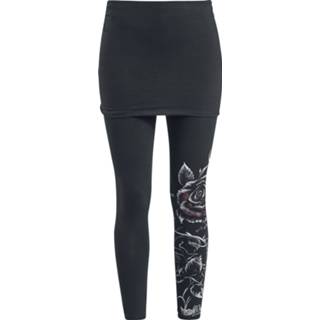 👉 Legging zwart vrouwen m Alchemy England - Bleeding Roses Leggings 4064854051225