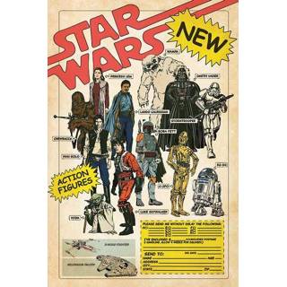 👉 Poster Star Wars Pack Action Figures 61 x 91 cm (5) 5050574346351