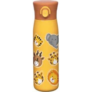 👉 Zuigfles meisjes geel Sigikid ® Roestvrijstalen Zoo OnTour 4001190250950