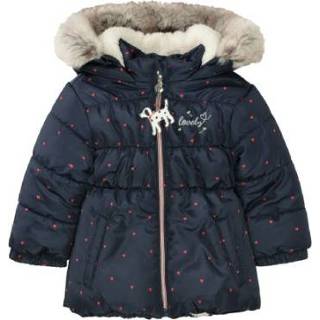 👉 Blauw polyester babymode meisjes STACCATO Jasje met donkerblauw patroon 4334045244683