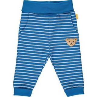 👉 Joggingbroek katoen mix babymode jongens blauw Steiff joggingbroek, parachutespringer 4059991208168