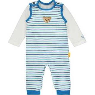 👉 Rompertje wit katoen mix pasgeborene meisjes Steiff 2-delige romper set, b right white 4059991190692