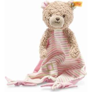 👉 Knuffeldoek pluche jongens Steiff Knuffeldoekje teddybeer Rosy GOAT 28 cm 4001505242168